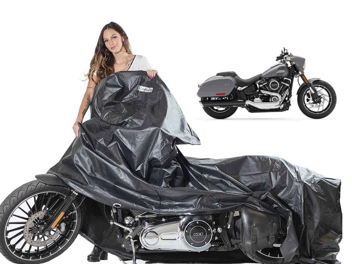 Capa moto HD Sport Glide Capa Protetora Harley Davidson Sport Glide Forrada