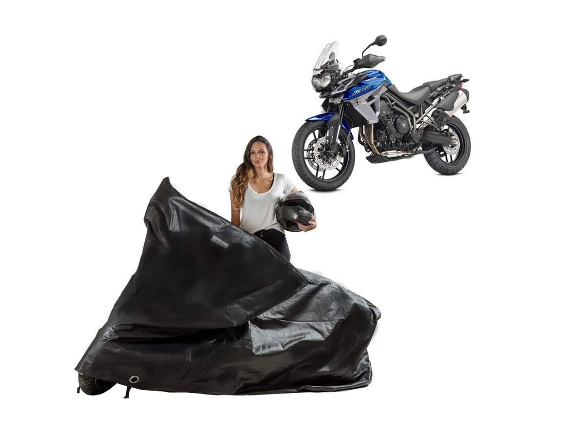 800-Xrx-Low Capa Para Moto Tiger 800 Xrx Low Impermeavel Termica Premium
