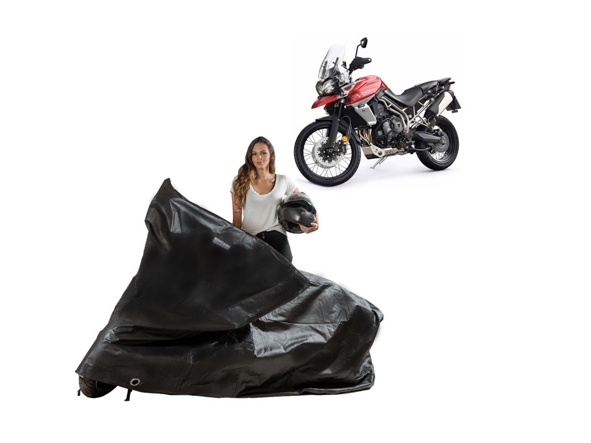 Tiger-800-Xca Capa Impermeável Moto Triumph Tiger 800 Xca