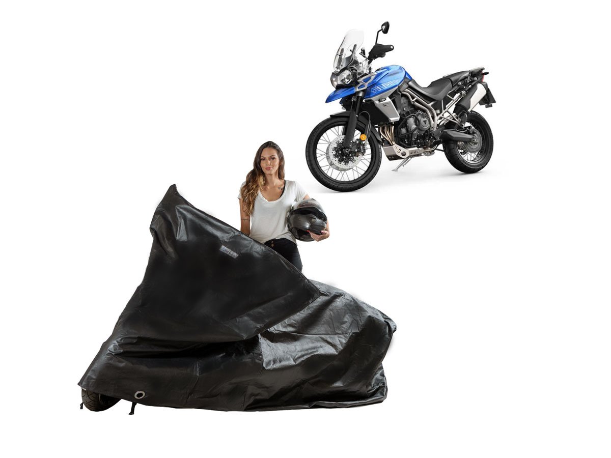 Tiger-800-Xcx Capa Impermeável Moto Triumph Tiger 800 Xcx