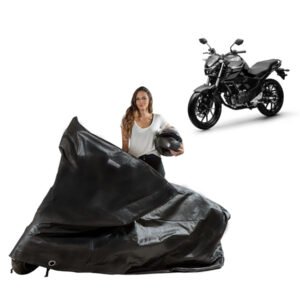 Capa Proteção Moto Yamaha Fazer FZ15 Forrada Impermeável
