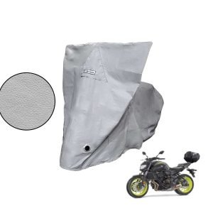 Capa Protetora Moto Yamaha MT03 MT07 MT09 Baú Cinza
