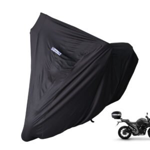 Capa Moto Lycra Tecido Honda Fazer FZ15 FZ25 com Baú